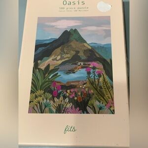 Oasis 500 Piece Puzzle - Multicolor